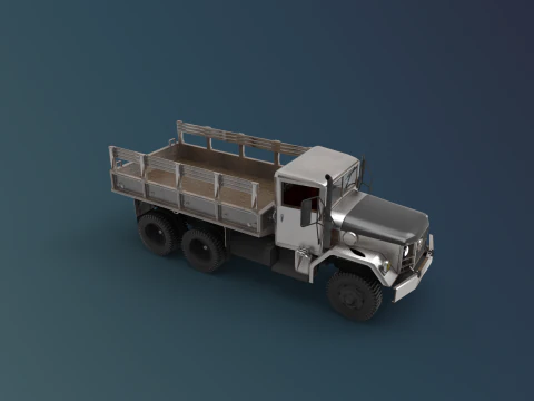 Military truck 3D Model