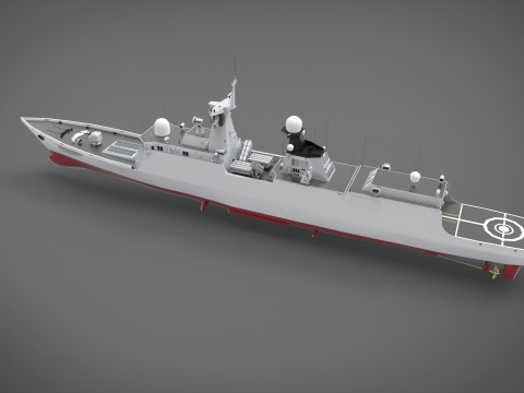 Tughril class frigate Modèle 3D