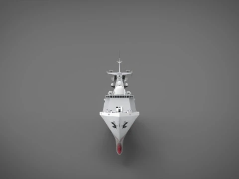 Tughril class frigate 3D Model