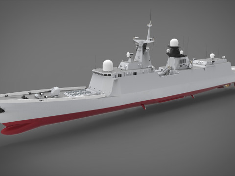 Tughril class frigate Modèle 3D