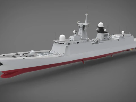 Tughril class frigate 3D Model