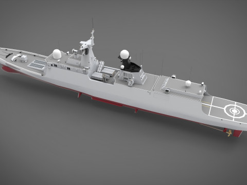Tughril class frigate Modèle 3D