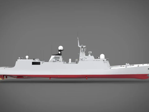 Tughril class frigate 3D Model
