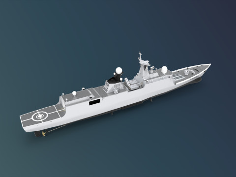 Chinese Type 054A-P Model 3D