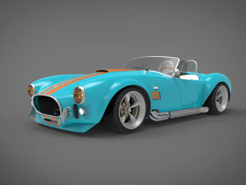 Shelby Cobra Modelo 3D