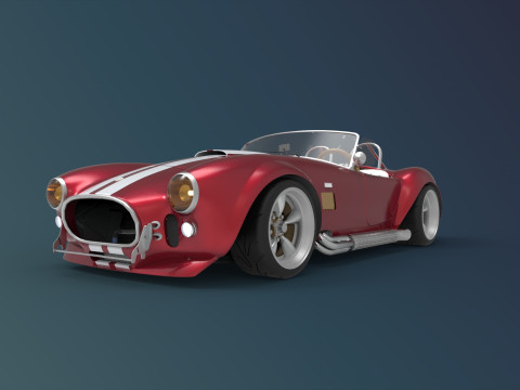Shelby Cobra 3D Model