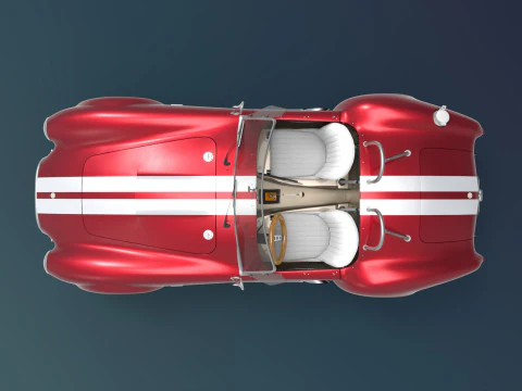 Shelby Cobra Modelo 3D