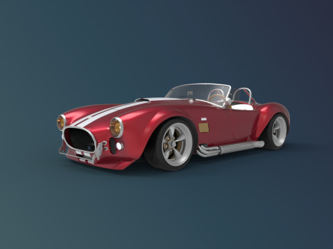 Shelby Cobra 3D Model