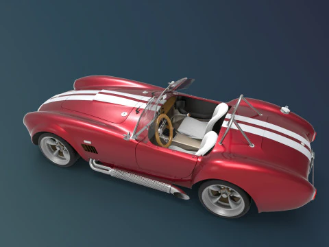Shelby Cobra Modelo 3D