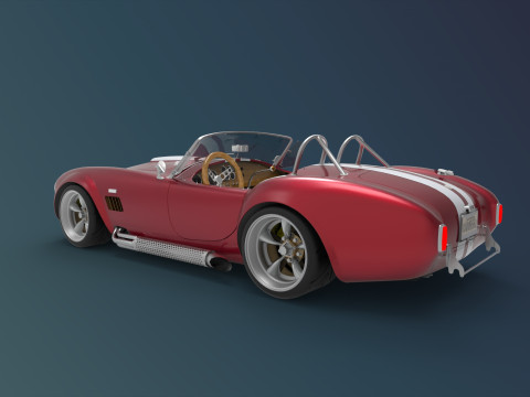 Shelby Cobra 3D Model