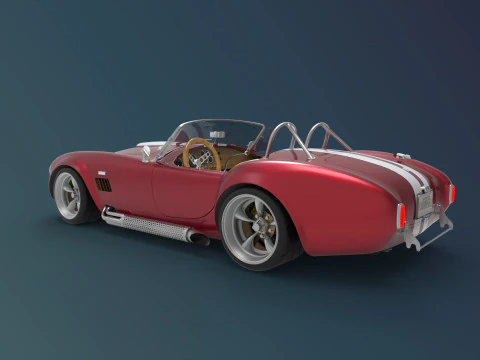 Shelby Cobra Modelo 3D