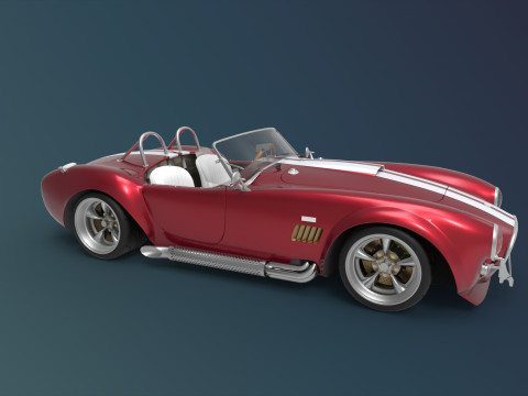 Shelby Cobra 3D Model