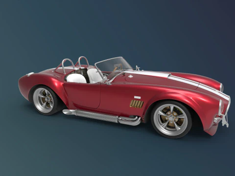 Shelby Cobra Modelo 3D