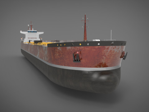 Tanker ship Modèle 3D