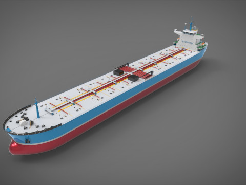 Tanker ship Modelo 3D