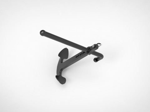 Admiralty anchor 3D-Modell