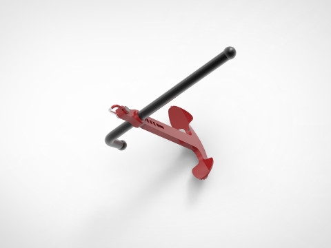 Admiralty anchor Modello 3D