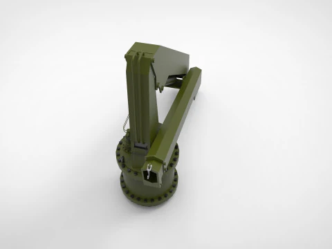 Ship crane 3D Model