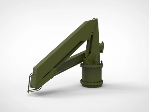 Ship crane 3D Model