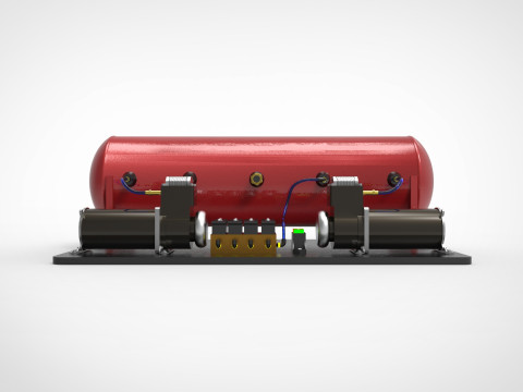 Air suspension 3D Модель