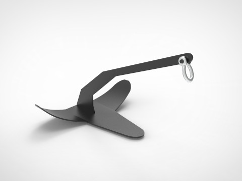 Bruche anchor 3D Model
