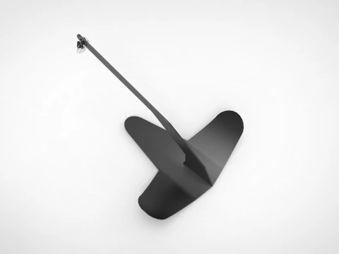 Bruche anchor 3D Model