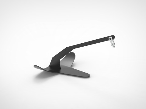 Bruche anchor 3D 모델