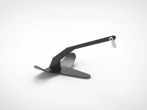 Bruche anchor 3D Model