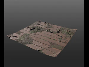 bois en ruine CG Textures