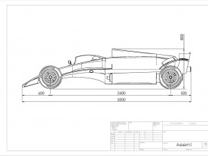 formula 1 car 3D 模型