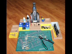 modular workbench organizer 3D-Druckmodell