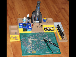 modular workbench organizer 3D-Druckmodell