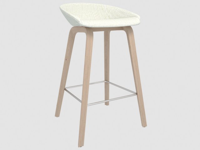 aas33 barstool hay Model 3D .c4d .max .obj .3ds .fbx .stl .blend 