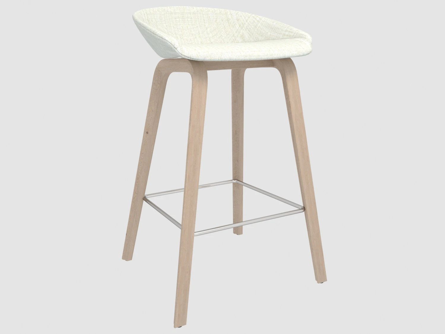aas33 barstool hay 3D Model .c4d .max .obj .3ds .fbx .stl .blend 