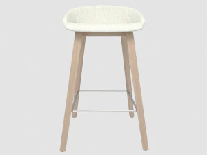 aas33 barstool hay 3D Model