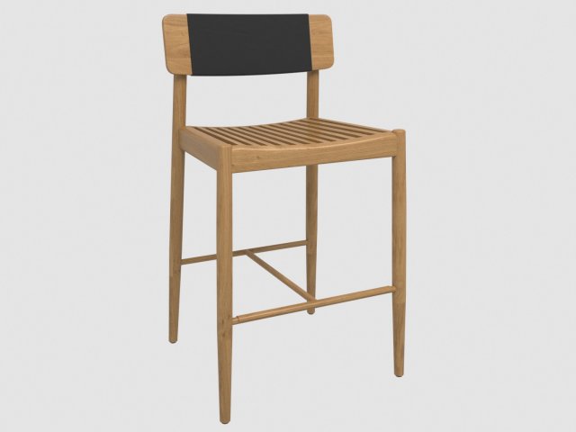 archi 酒吧椅 格洛斯特 3D 模型 .c4d .max .obj .3ds .fbx .stl .blend