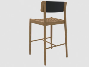 archi 酒吧椅 格洛斯特 3D 模型