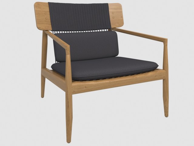 archi lounge chair gloster max fbx obj 3D Model .c4d .max .obj .3ds .fbx .stl .blend 