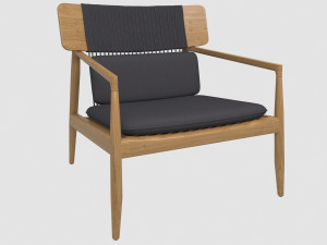 archi lounge chair gloster max fbx obj 3D Model