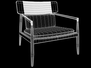 archi lounge chair gloster max fbx obj 3D Model