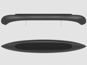 canoa original design bench imperfetto lab max fbx obj 3D Model