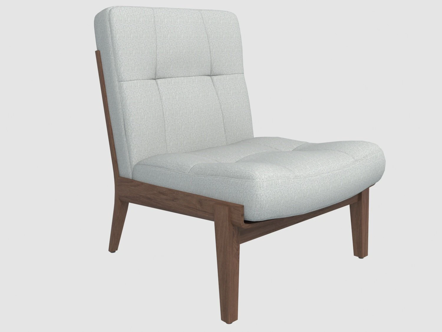 capo armless lounge chair neri hu 781 max fbx obj 3D Model .c4d .max .obj .3ds .fbx .stl .blend 