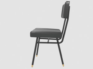c-hair side chair by toposworkshop max fbx obj Modèle 3D