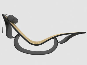 chaise longue rio oscar niemeyer max fbx obj 3D Model
