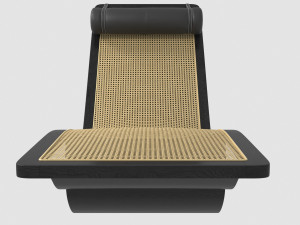 chaise longue rio oscar niemeyer max fbx obj Model 3D