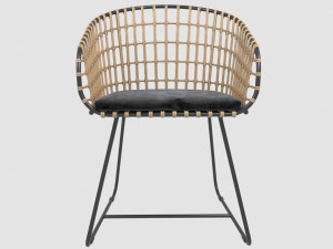 chaise tokyo pols potten max fbx obj Modelo 3D