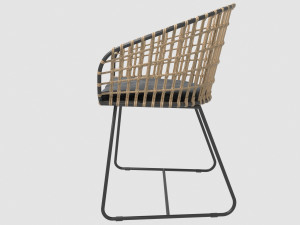 chaise tokyo pols potten max fbx obj Modelo 3D