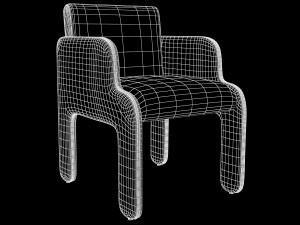 cove chair by kelly wearstler max fbx obj 3D 모델