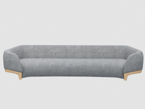 vincenzo de cotiis dc1626b sofa gold leg 3D Model