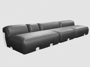 vicenzo de cotiis dc0705a sofa 3D Model